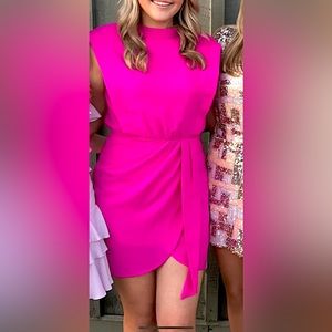 Hot pink/magenta dress